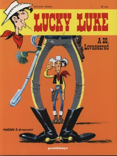 Olcsóbb Lucky Luke 18. - A 20. Lovasezred - Képregény