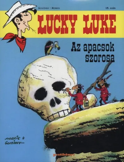Árcsökkenés Lucky Luke 15. - Az apacsok szorosa - Képregény