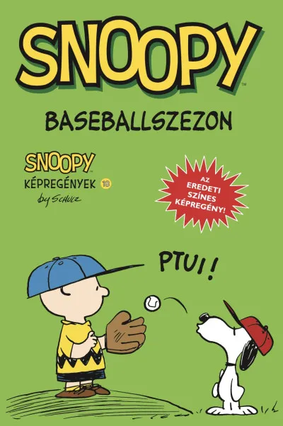 Baseballszezon - Snoopy képregények 18. Különleges ajánlat