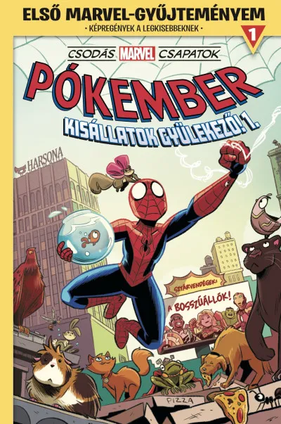 Kedvezmény Első Marvel-gyűjteményem 1. - Csodás Marvel csapatok: Pókember - Kisállatok gyülekező! 1.