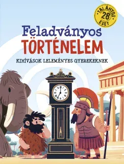 Feladványos történelem - Kihívások leleményes gyerekeknek - Yamikoko Azonnali szállítás