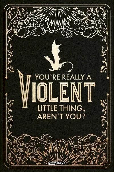 You're Really a Violent Little Thing, Aren't You? - Rebecca Yarros Különleges ajánlat