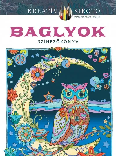 Baglyok - Színezőkönyv Alacsony ár