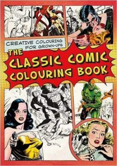 The Classic Comic Colouring Book Expressz kézbesítés