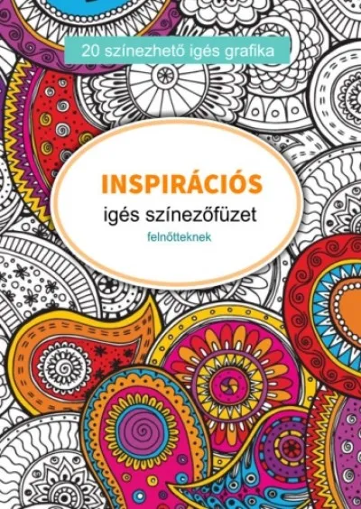 Kedvezményes ár Inspirációs igés színezőfüzet felnőtteknek - közepes