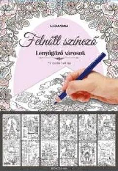 Lenyűgöző városok - Felnőtt színező Prémium