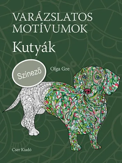 Árengedmény Varázslatos motívumok - Színező - Kutyák