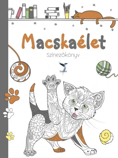 Végkiárusítás Macskaélet Színezőkönyv
