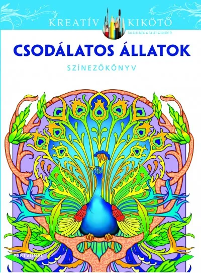Csodálatos állatok - Színezőkönyv Olcsó