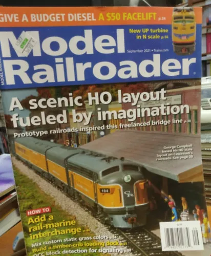 Prémium Model Railroader, angol vonat-modell magazin