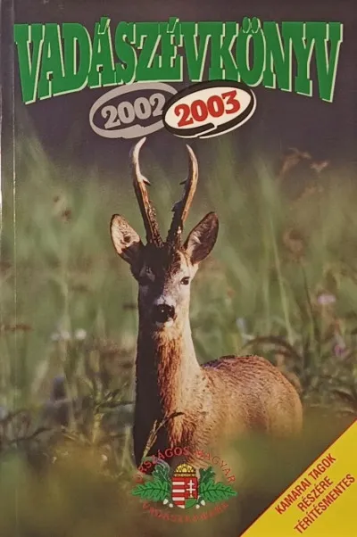 Vadászévkönyv 2003. Szezonális akció