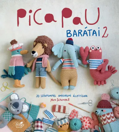 Pica Pau barátai 2. - 20 színpompás amigurumi állatfigura Outlet
