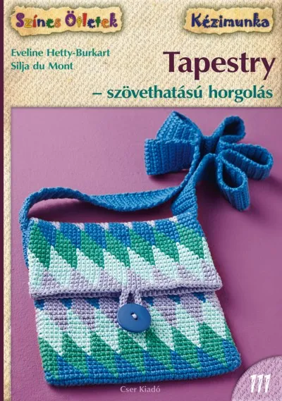 Árcsökkenés Tapestry - szövethatású horgolás