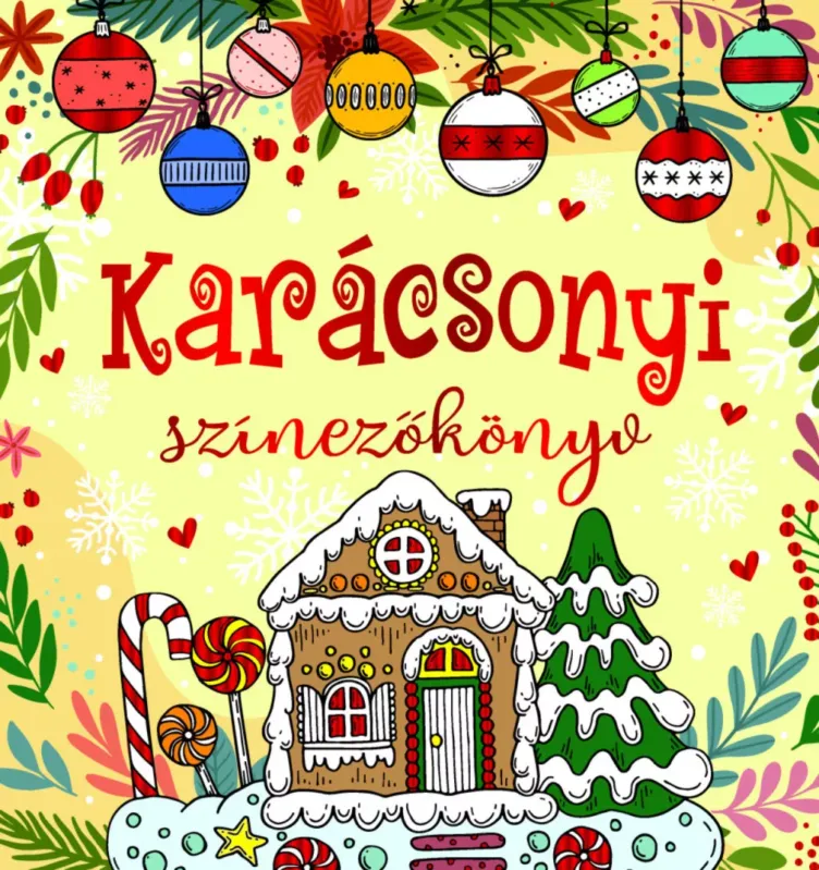 Akció Karácsonyi színezőkönyv