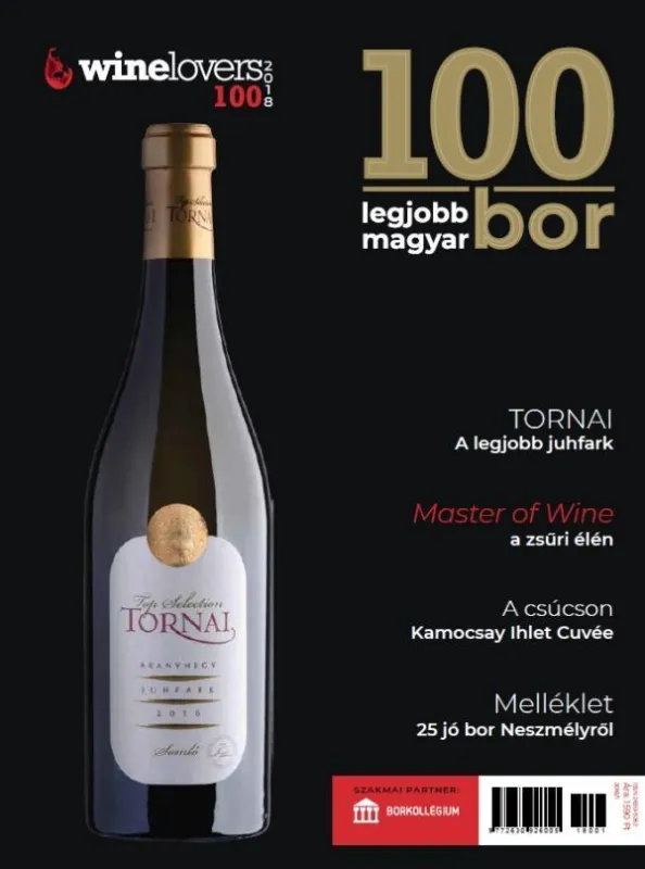 100 LEGJOBB MAGYAR BOR - WINELOVERS 100 2018/1. Exkluzív ajánlat