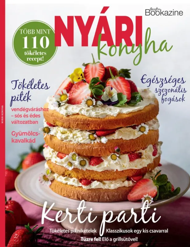 Vásárlói kedvenc NYÁRI KONYHA - GASZTRO BOOKAZINE 2025/2.