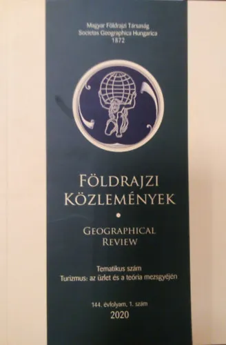 Földrajzi közlemények - Geogreaphical review 2020 - 144. évfolyam 1. szám Biztonságos fizetés