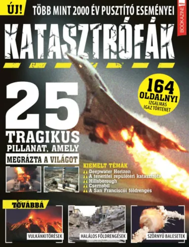 Kihagyhatatlan ajánlat Katasztrófák - Bookazine