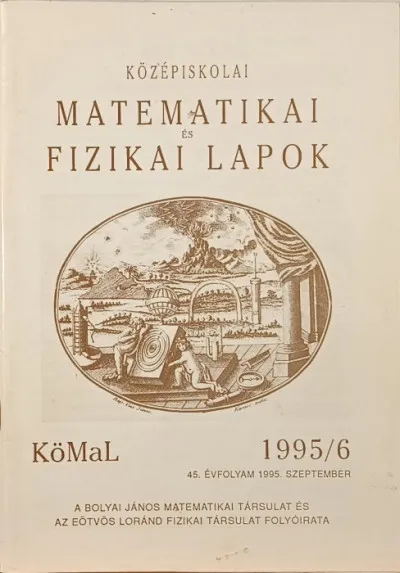 Ajánlat Középiskolai Matematikai és Fizikai Lapok