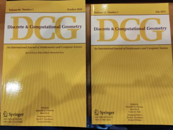 Discrete & Computational Geometry - Volume 64, Number 3 2020 + Volume 70, Number 1 2023 Expressz szállítás