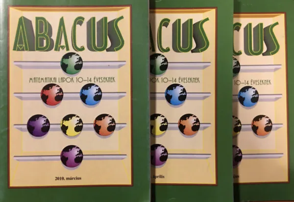 Abacus - matematikai lapok 10-14 éveseknek (2010. március-ápr-május) Árengedmény
