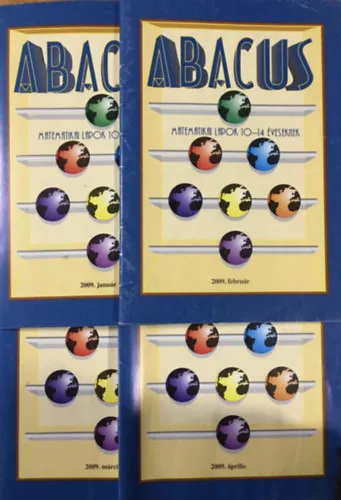 Gyors szállítás Abacus - matematikai lapok 10-14 éveseknek (2009. január-március) (4 lapszám)