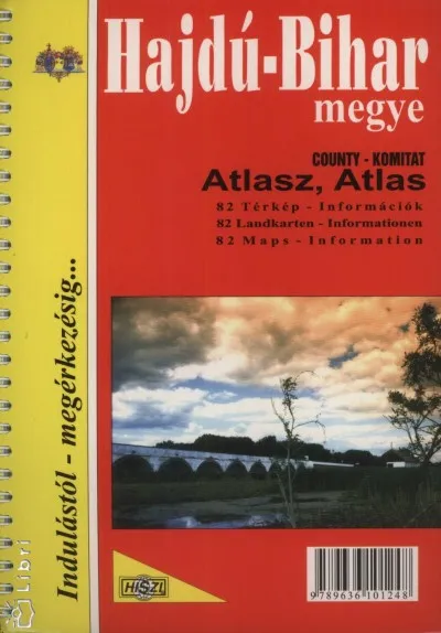 Hajdú-Bihar megye atlasz - 1:20 000 Outlet