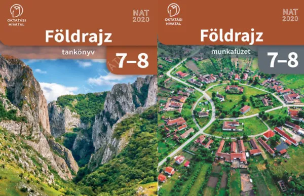Földrajz 7-8. - tankönyv + munkafüzet (2 kötet) Gyors szállítás