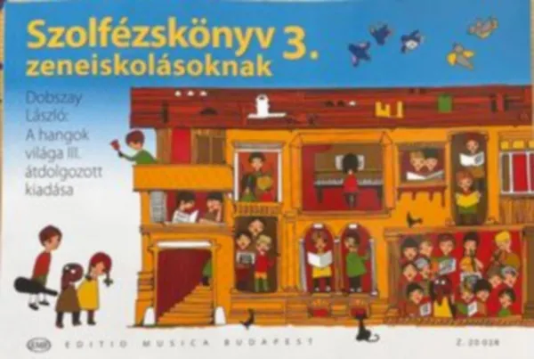 Expressz szállítás Szolfézskönyv zeneiskolásoknak 3.