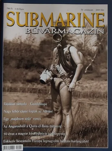 Szezonális akció Submarine Búvármagazin 2003. ősz