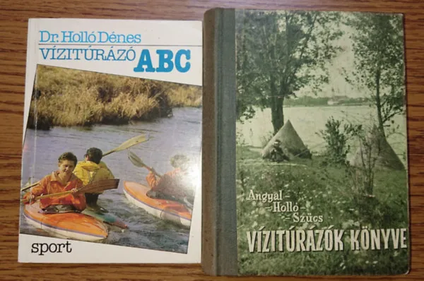 2 könyv vízitúrázóknak: Vízitúrázó ABC, Vízitúrázók könyve Bestseller