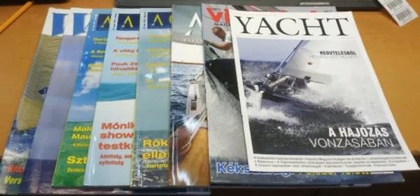 Akció 8 db Vitorlázás magazin, szórványszámok