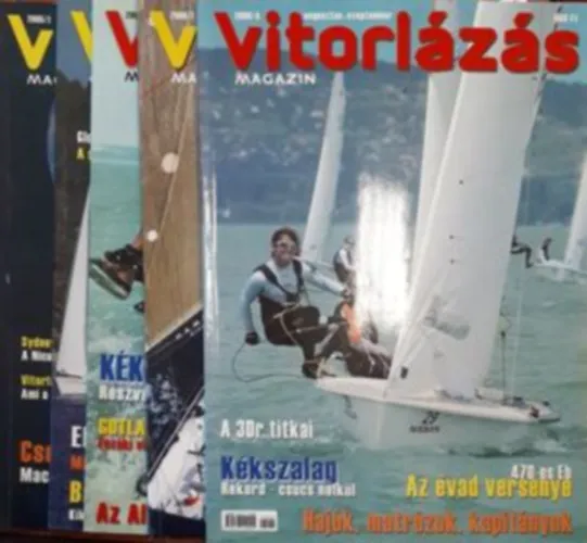 Vitorlázás magazin (2005/1,2,4, 2006/1,4) Árcsökkenés
