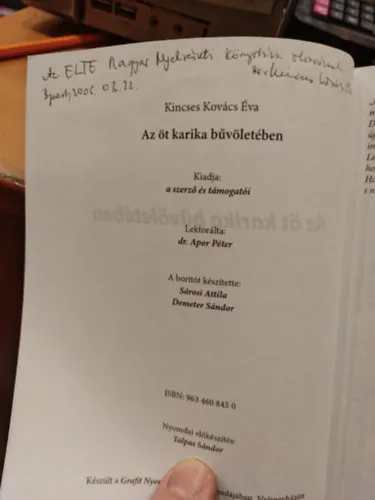 Korlátozott ajánlat Az öt karika bűvöletében /dedikált/