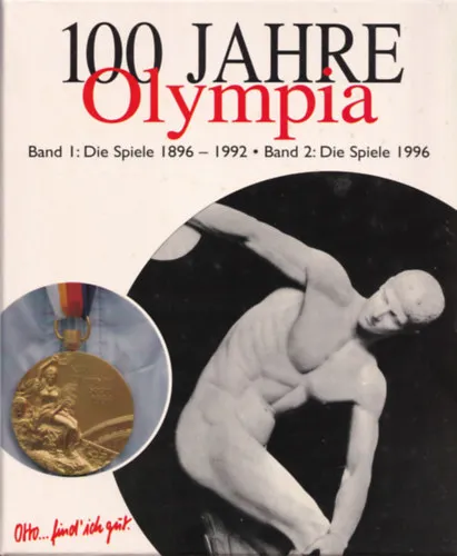 100 Jahre Olympia Band 1: Die Spiele 1896-1992, Band 2: Die Spiele 1996 Alacsony ár