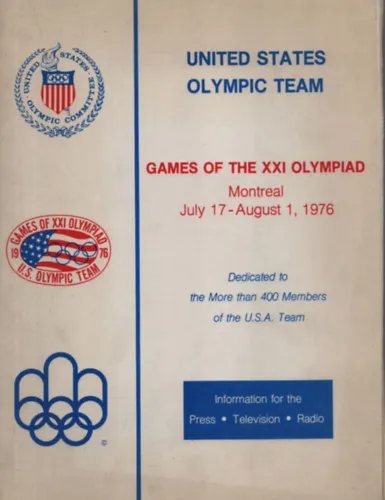 Vedd meg online United States Olympic Team - Games of the XXI Olympiad (Montreal July 17 - August 1, 1976)
