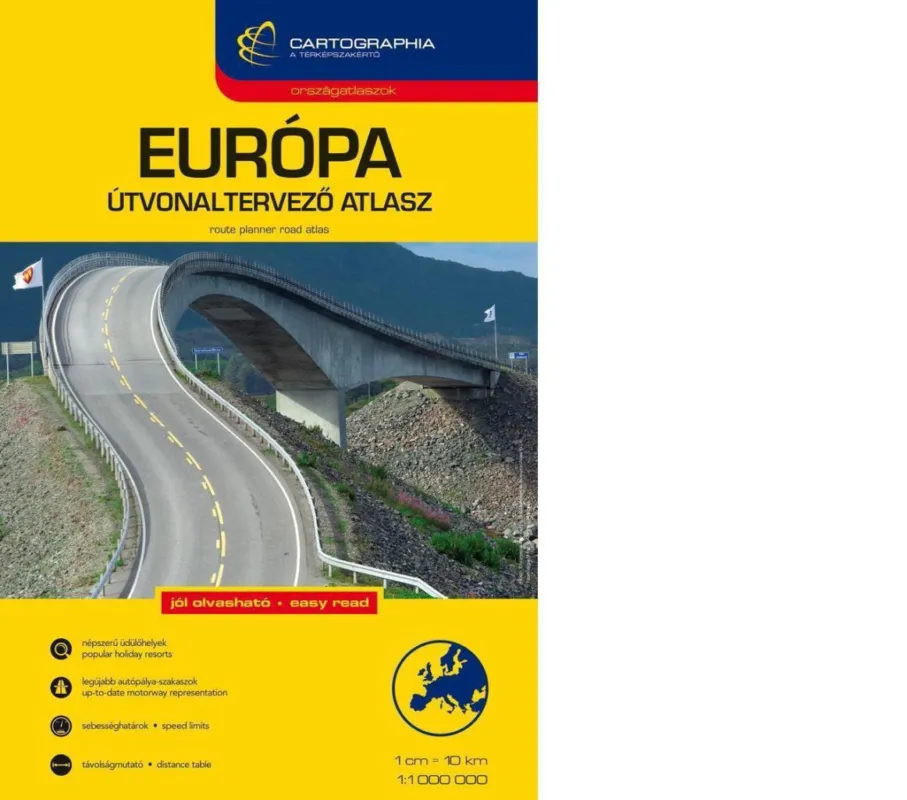 EURÓPA ÚTVONALTERVEZŐ ATLASZ Akció