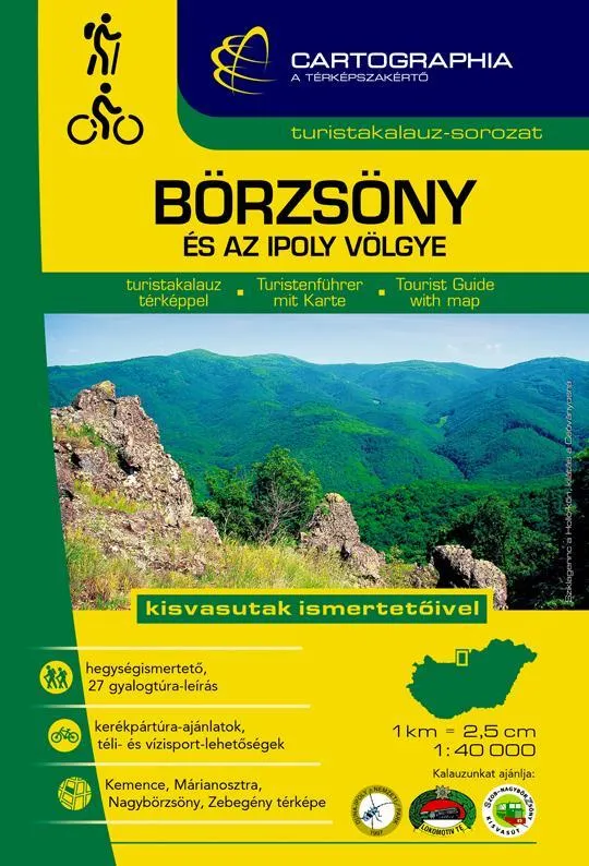 Biztonságos vásárlás BÖRZSÖNY ÉS AZ IPOLY VÖLGYE TURISTAKALAUZ "SC"