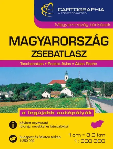 Vedd meg online MAGYARORSZÁG ZSEBATLASZ - 1:330.000