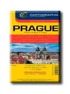 PRÁGA VÁROSTÉRKÉP - CART. - 1:17.000 - "SC" - Korlátozott ajánlat
