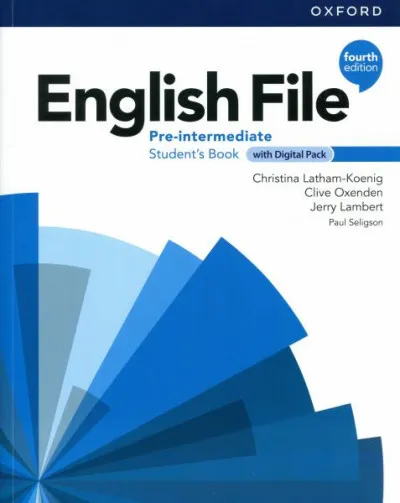 English File 4E Pre-intermediate Student's Book + Digital Pack Népszerű