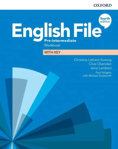 Akció English File 4E Pre-intermediate Workbook with key