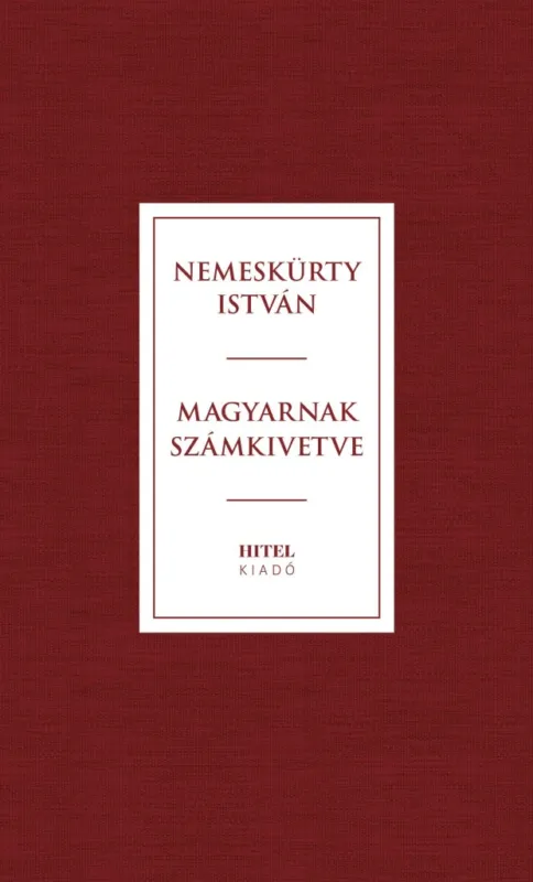 Újdonság MAGYARNAK SZÁMKIVETVE