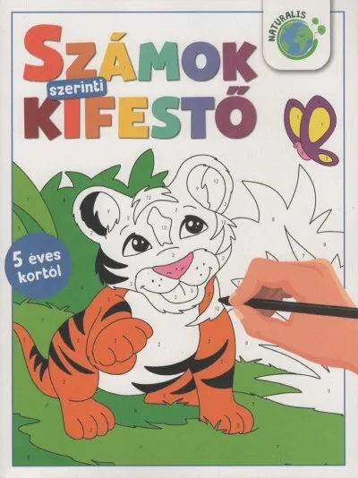Vásárlói kedvenc Számok szerinti kifestő - 5 éves kortól