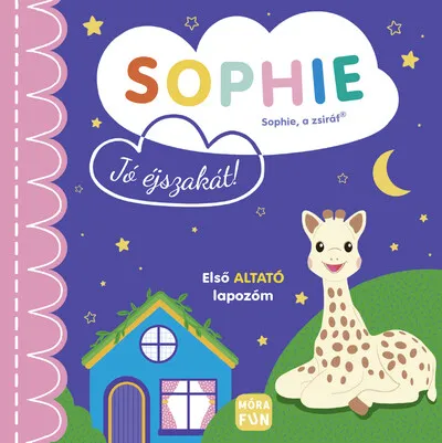 Vásárlói kedvenc Sophie - Jó éjszakát! - Első altató lapozóm