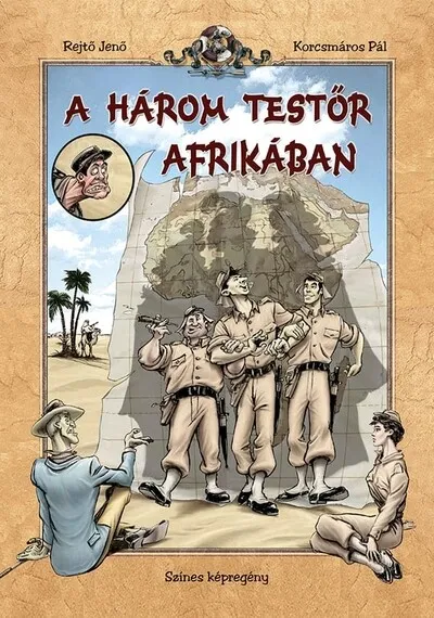 Vásárlói kedvenc A három testőr Afrikában - Képregény (új kiadás)