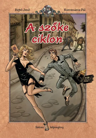 A szőke ciklon - Rejtő-Korcsmáros képregénysorozat (új kiadás) Azonnali szállítás
