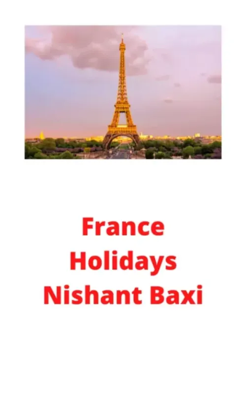 Vedd meg online France Holidays - E-könyv