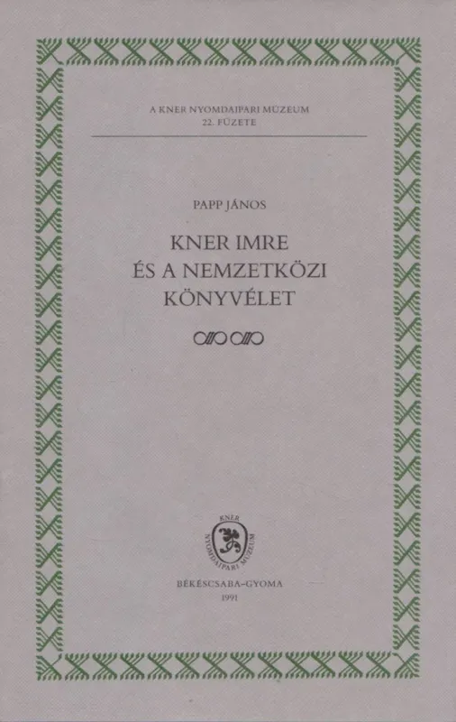 Biztonságos fizetés Kner Imre és a nemzetközi könyvélet