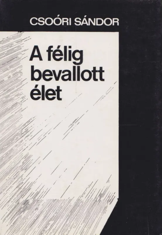 Újdonság A félig bevallott élet
